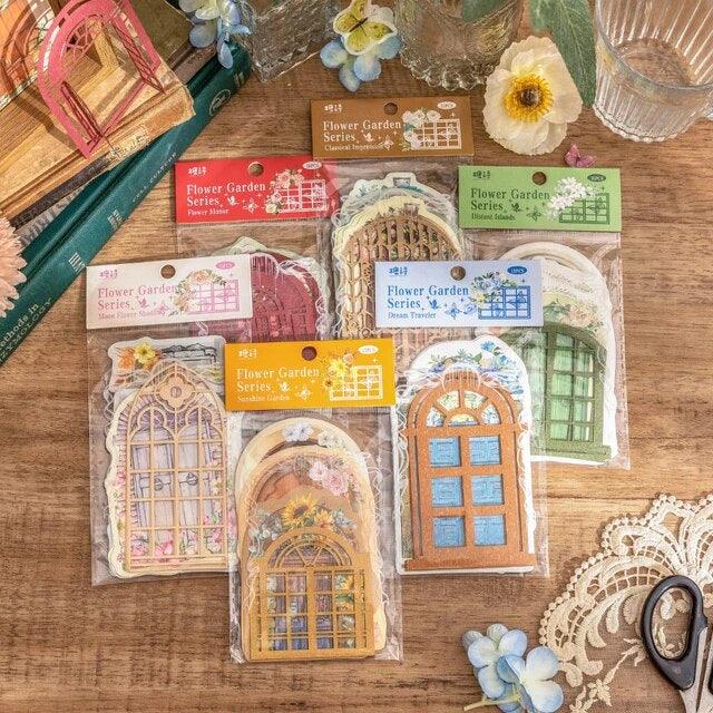 Flower garden series Paper cutouts pack - Journal Carnival
