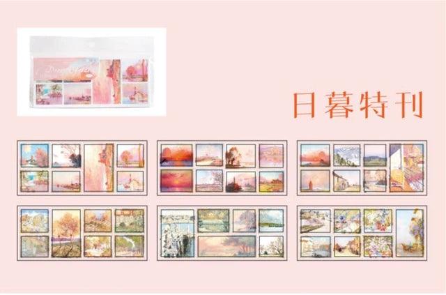 Natural Scenery’s Stationery Stickers - Journal Carnival