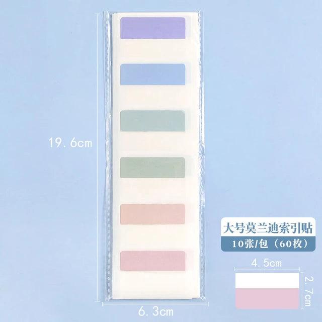 Macaron Color Sticky Notes - Journal Carnival