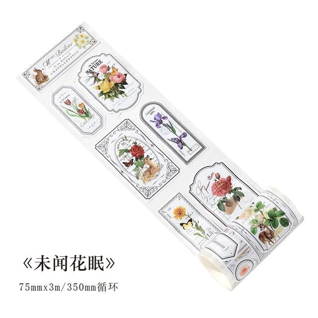 Natural Ticket Series Pet Tape - Journal Carnival