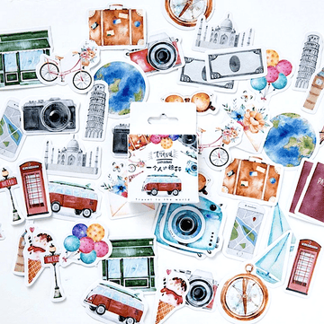Mini Sticker Box - Journal Carnival