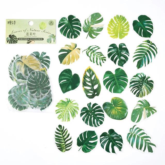 Leaf Nature Series Pet Stickers - Journal Carnival