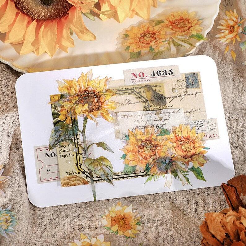 Fresh Flowers Pet Sticker - Journal Carnival