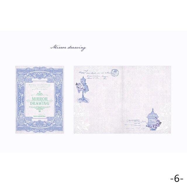 Mirror Frame Lace Note Book - Journal Carnival