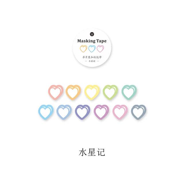 Heart Masking Tape - Journal Carnival