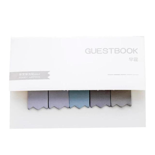Gradient Adhesive Scrapbooking Paper Sticky Notes - Journal Carnival