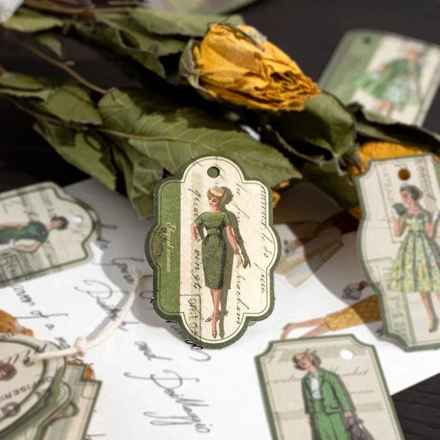 Modern Times Fashion Label Series Stickers - Journal Carnival
