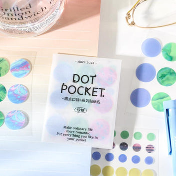 Journal Pocket Dot Sticker