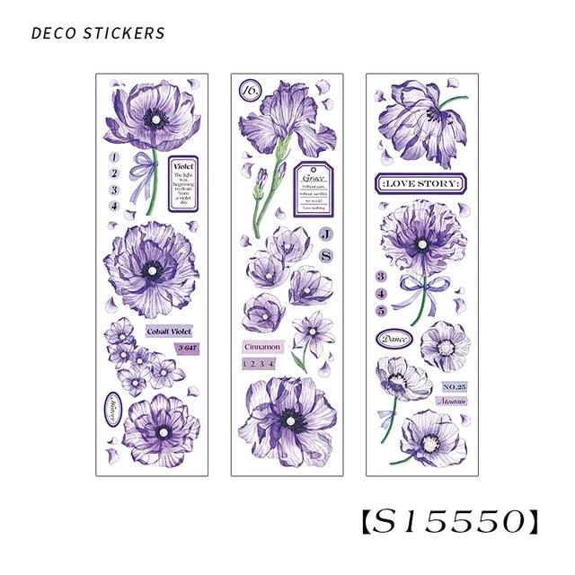 Creative Pet Flower Stickers - Journal Carnival