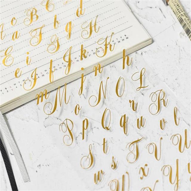 Creative Letter Postmark Stickers - Journal Carnival