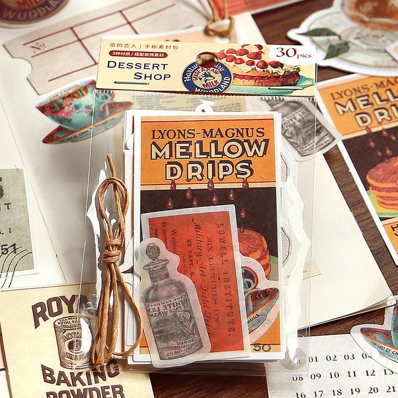Retro Art Poster Sticker - Journal Carnival