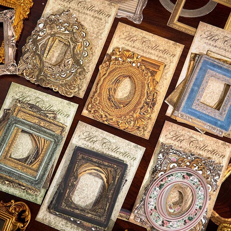 Vintage Hollow Border Paper Frames - Journal Carnival