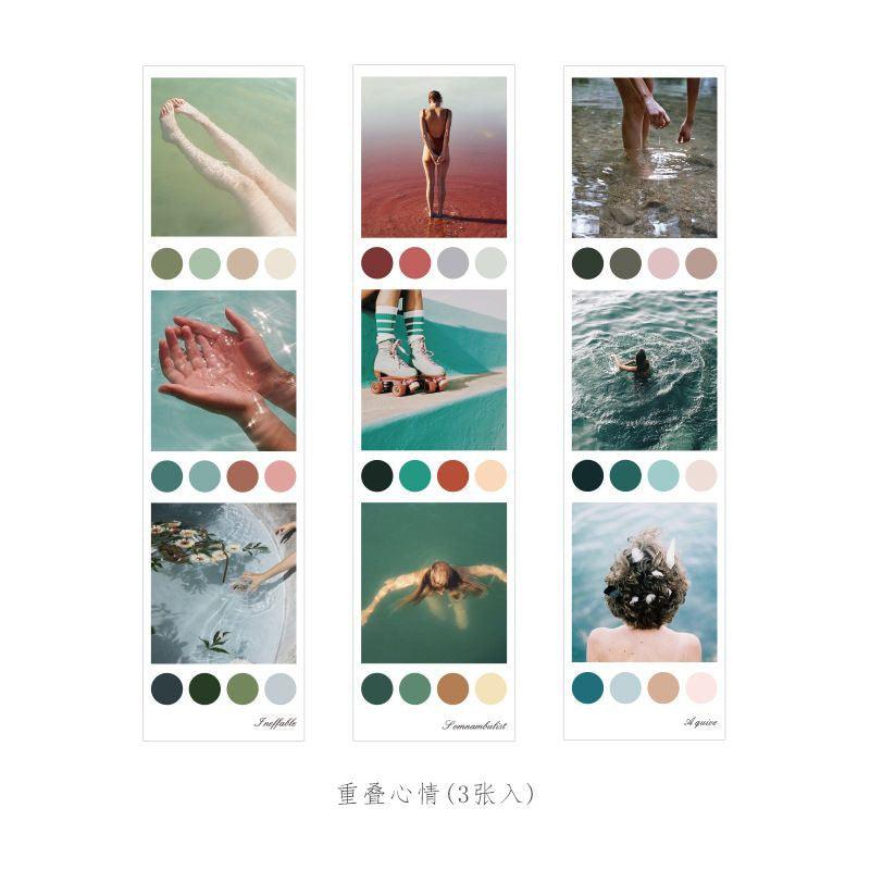 Light Bloom Series INS Stickers - Journal Carnival