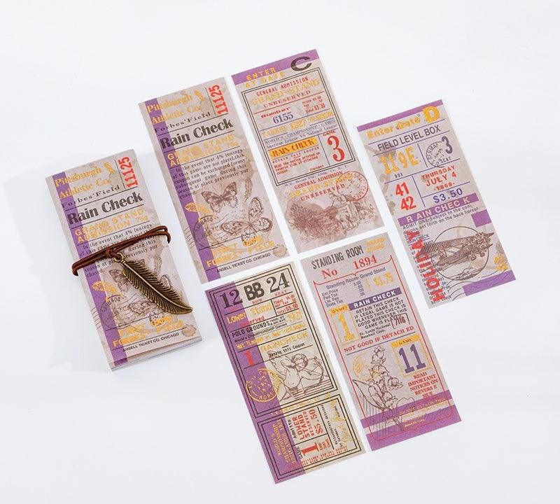 Retro Journal Bill Book - Journal Carnival