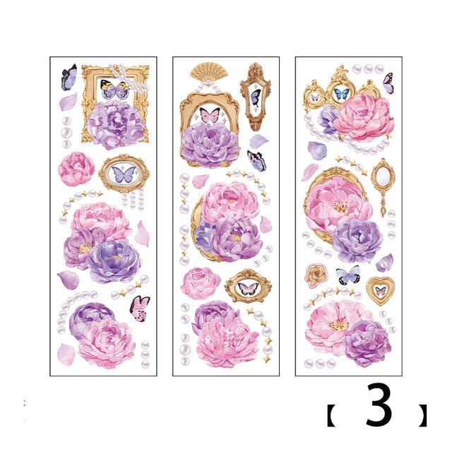Flower Pet Stickers - Journal Carnival