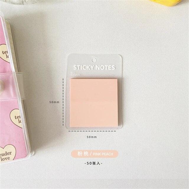 Translucent Sticky Notes - Journal Carnival