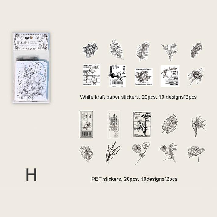 Four Seasons Collection Stickers - Journal Carnival