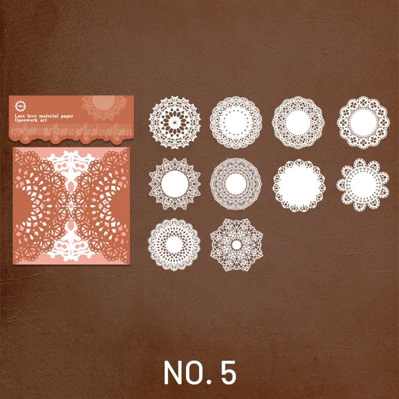Lace Background Deco Paper - Journal Carnival