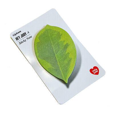 Leaf Shape Sticky Notes - Journal Carnival