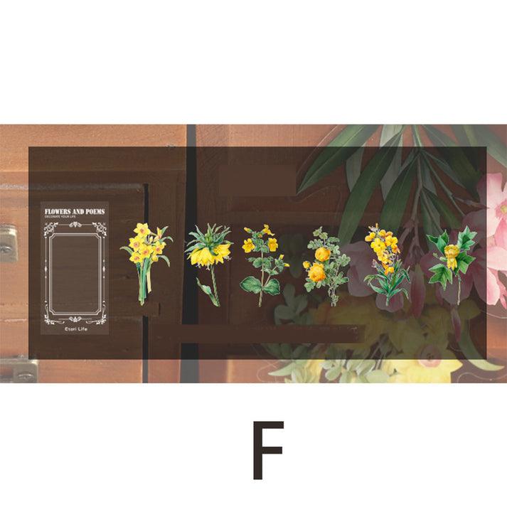 Flower Pet Stickers - Journal Carnival