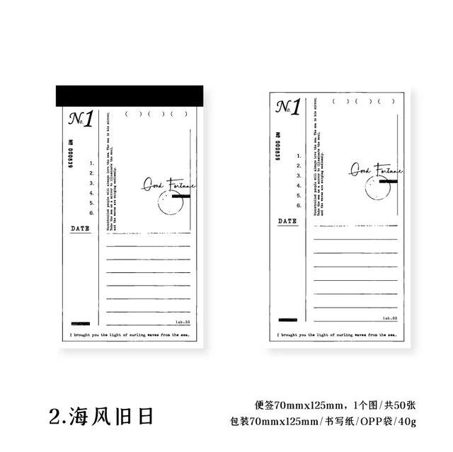 Narrative Essays Series Memo Book - Journal Carnival