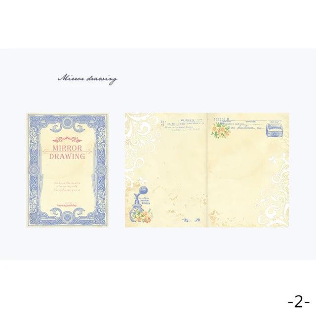 Mirror Frame Lace Note Book - Journal Carnival