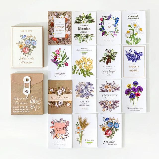 Plant Archive Series Washipaper Stickers - Journal Carnival