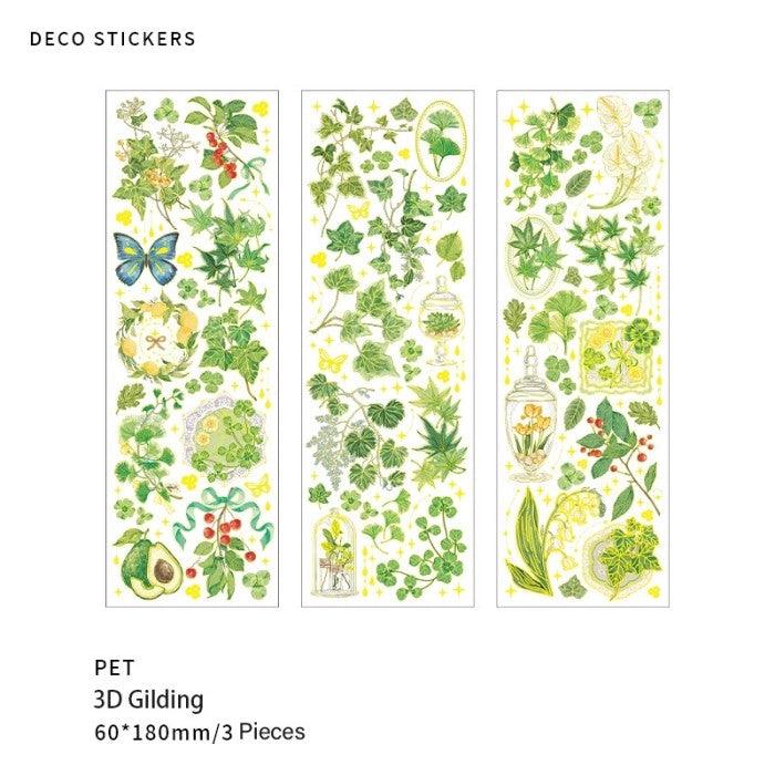 Pet flower bronzed Sticker - Journal Carnival