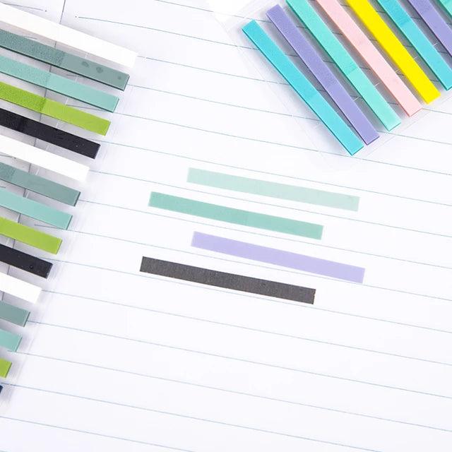 Transparent Highlighter Sticky Notes - Journal Carnival