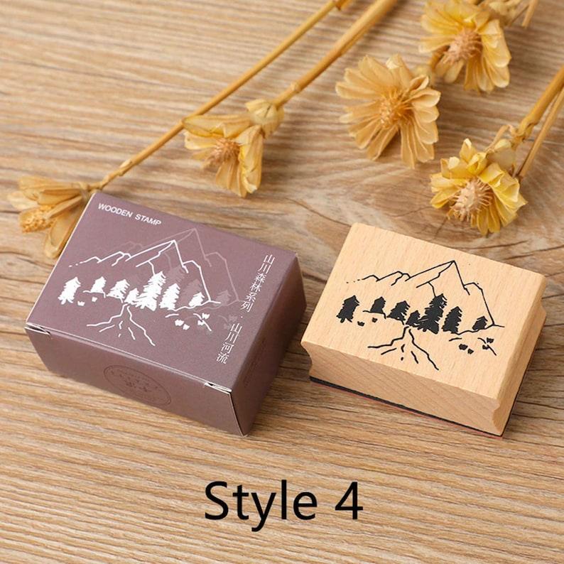 Wooden Stamps - Journal Carnival