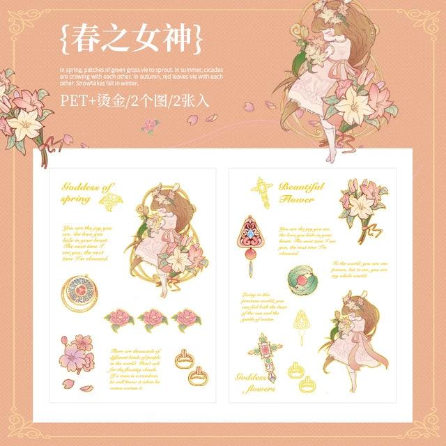 Forest Fairy Series Stickers - Journal Carnival