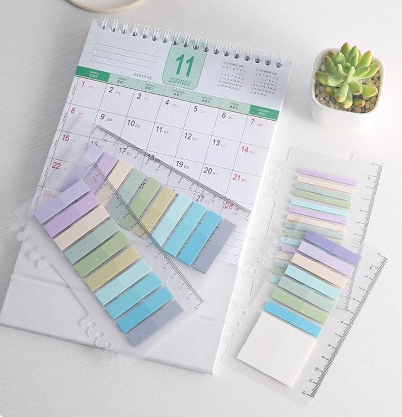 Mild Color Index Sticky Notes - Journal Carnival