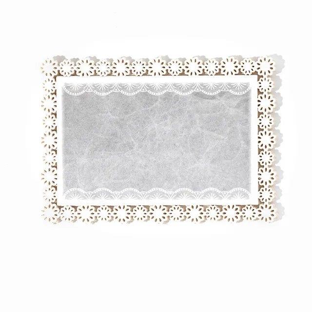 Art Collage Lace Notes - Journal Carnival
