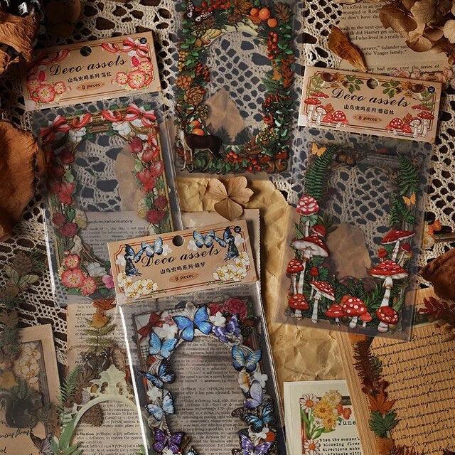 Border Pet frame stickers - Journal Carnival