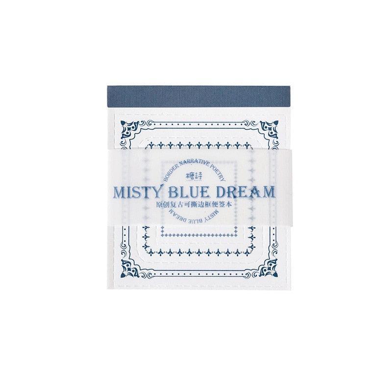 Border poetry series Memo pad - Journal Carnival