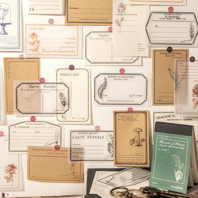 Border Records Memo Pad - Journal Carnival