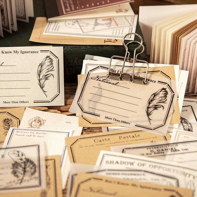 Border Records Memo Pad - Journal Carnival