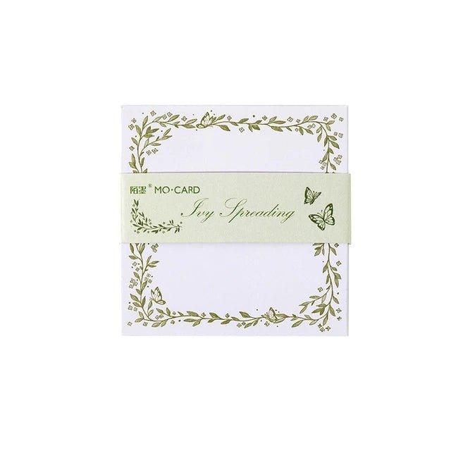 Botanical Memo cardstock - Journal Carnival