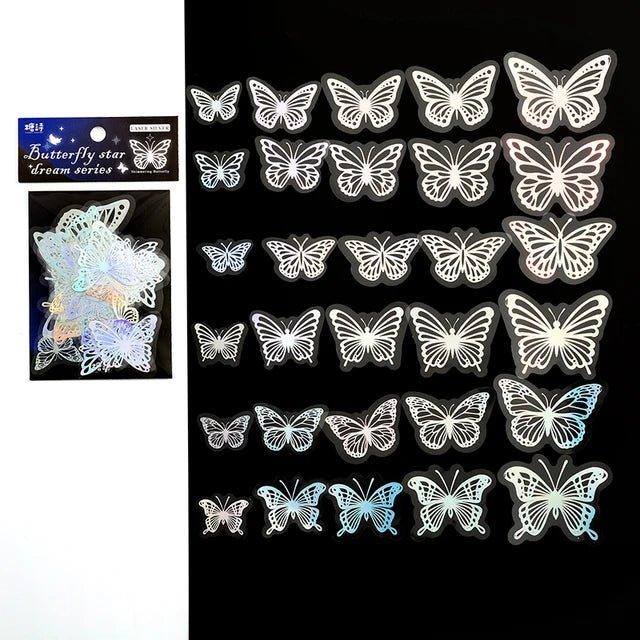 Butterfly Dream Series Pet Stickers - Journal Carnival