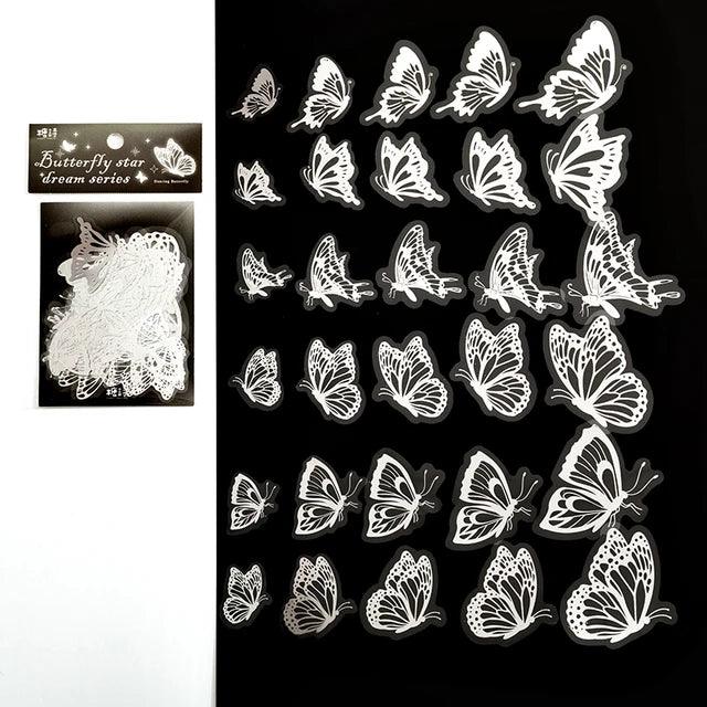 Butterfly Dream Series Pet Stickers - Journal Carnival