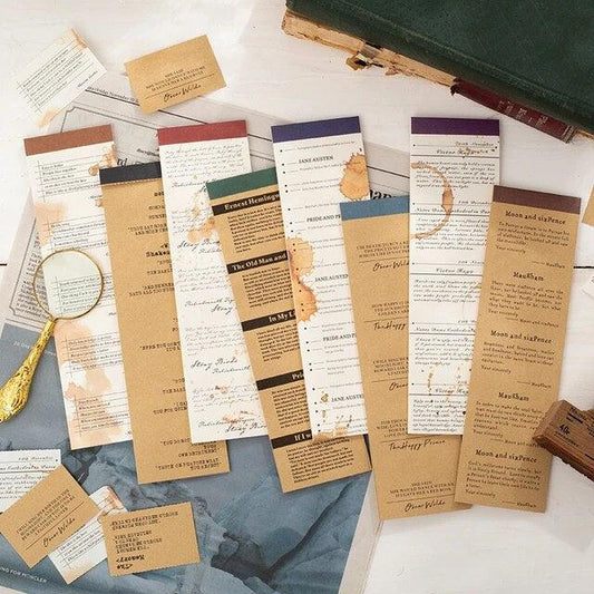 Literature Junk Journal Memo Paper